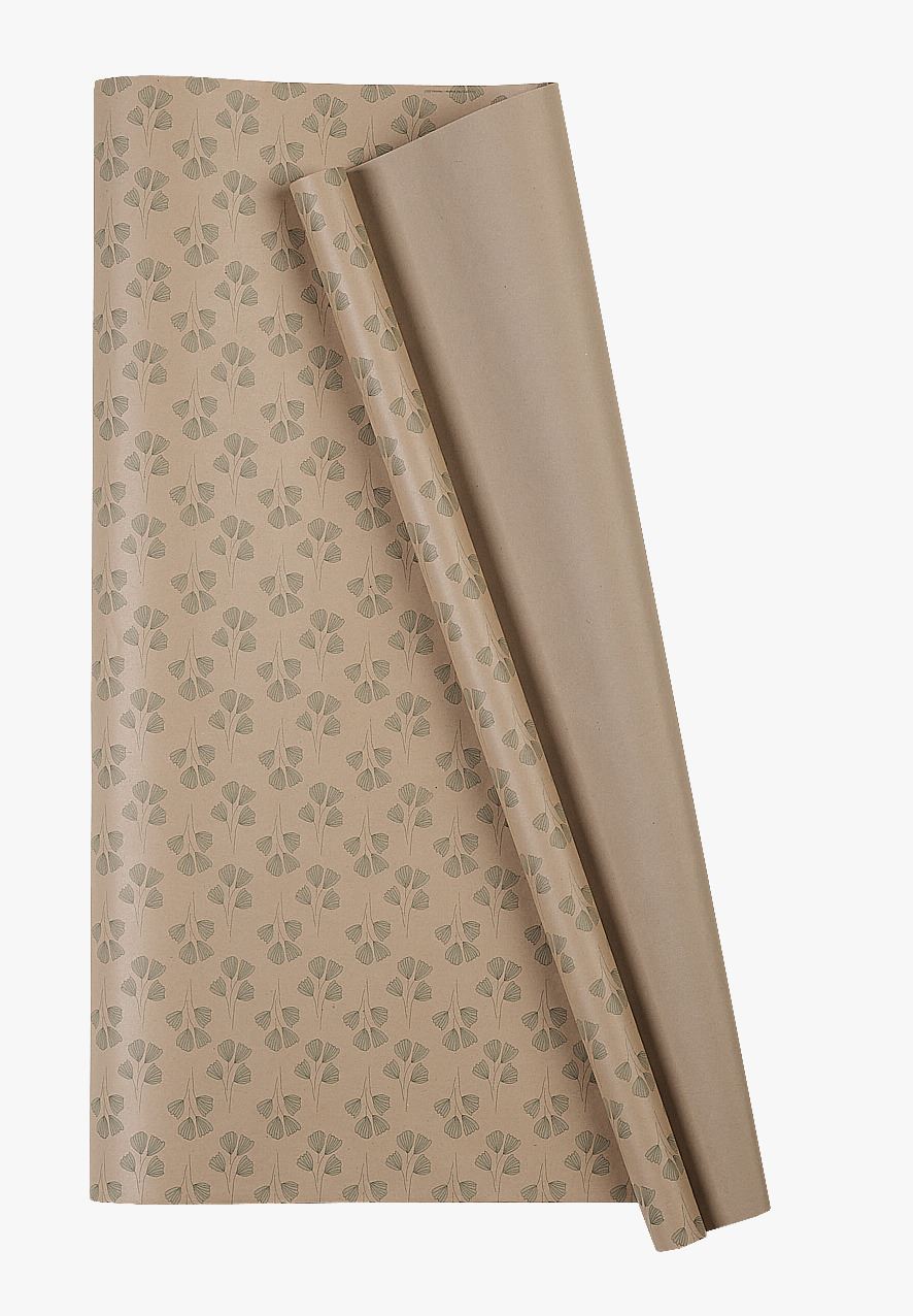 Gavepapir lys brun - 70x300 cm