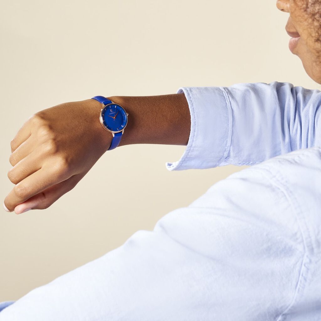 Montre Pierre Lannier Delice Bleu