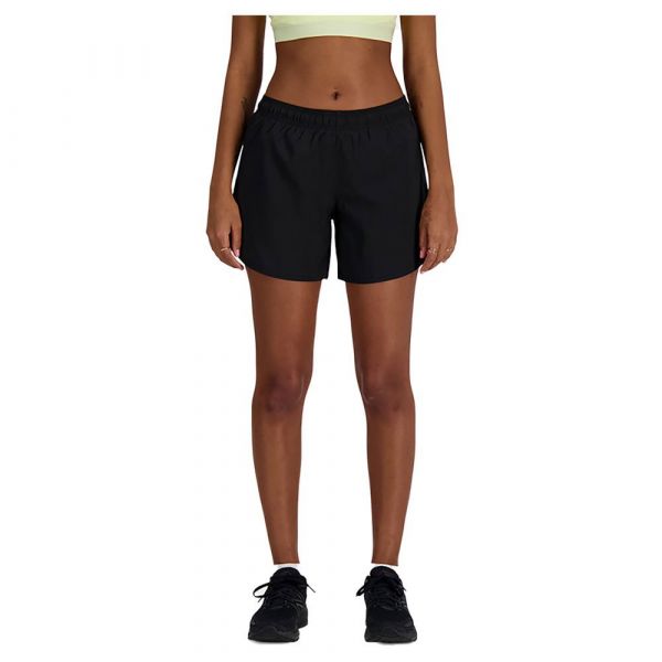 New Balance Sport Essentials 5´´ Shorts Preto XS Mulher