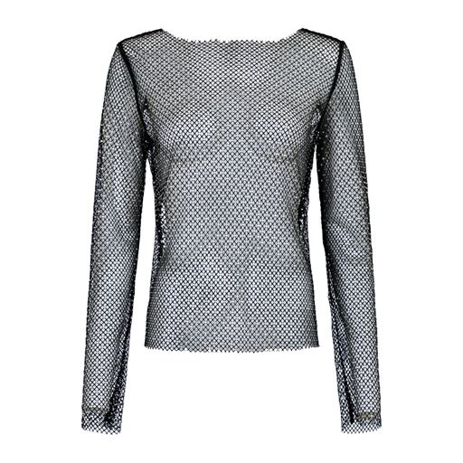Neo Noir Aimee Stone Bluse, Black, 34