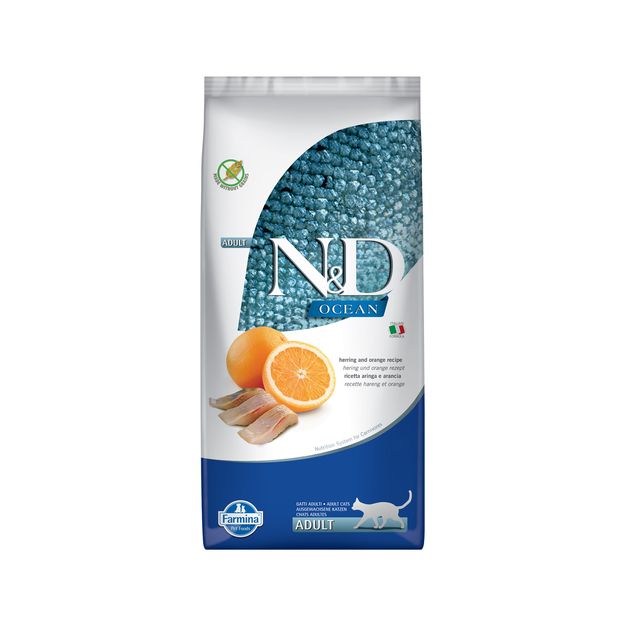 Farmina N&D Ocean Adult Cat - Herring & Orange