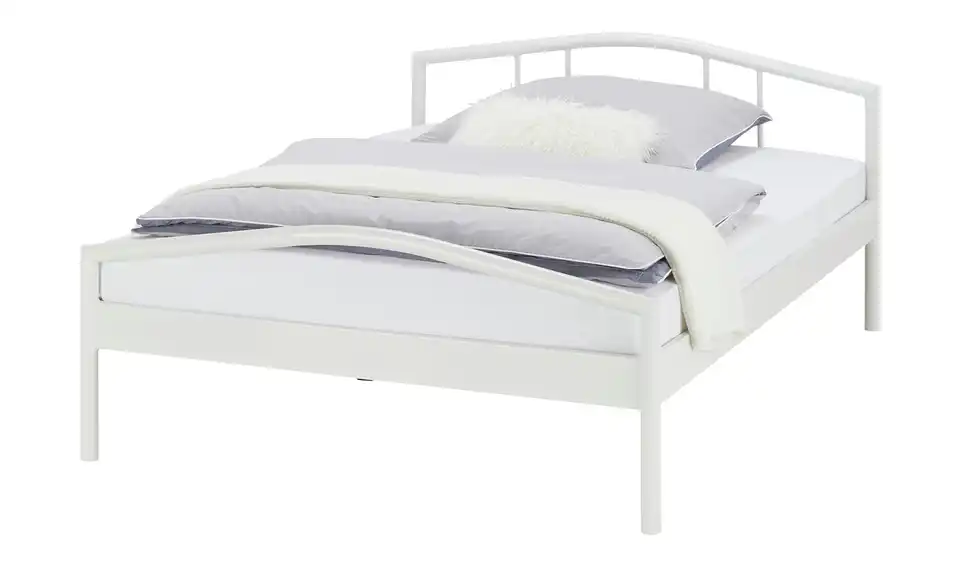 Metallbett Arena Weiß 200 cm 140 cm
