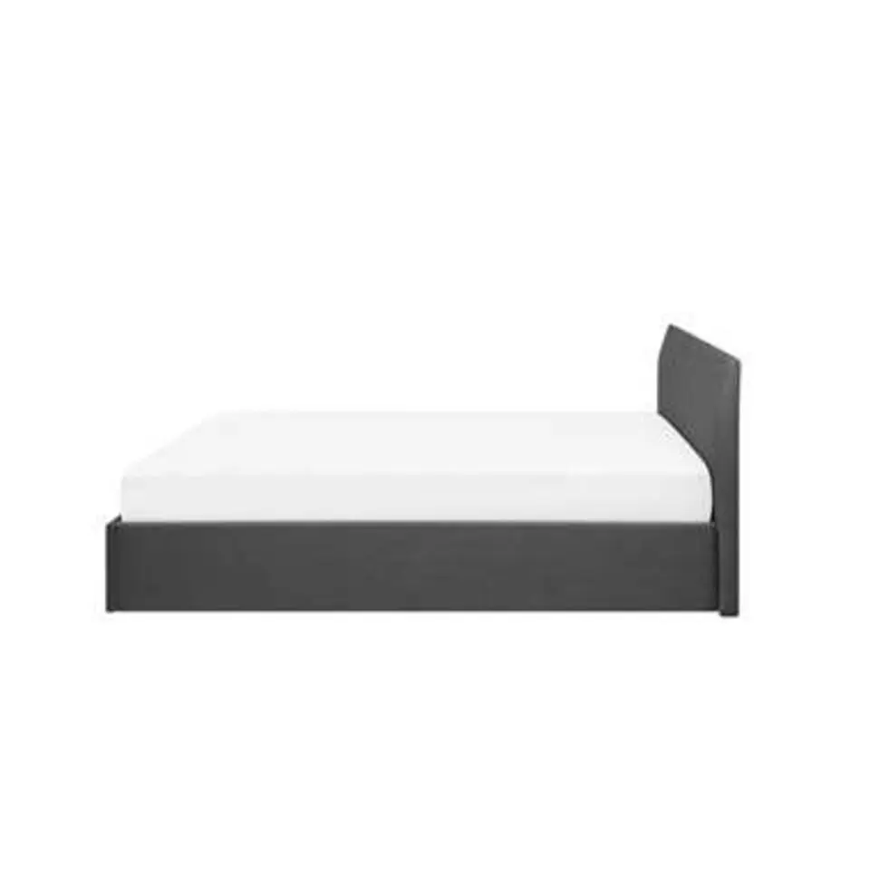 ORBEY - Tweepersoonsbed - Grijs - 160 x 200 cm - Polyester