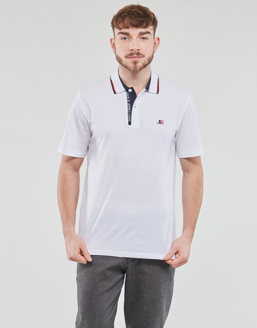 Jack & Jones - JCOLOGAN POLO SS - Blanc