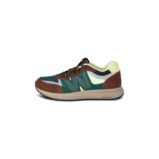 Woden Rigmor Open Mesh Sneakers, Sepia/Deep Forest, 42