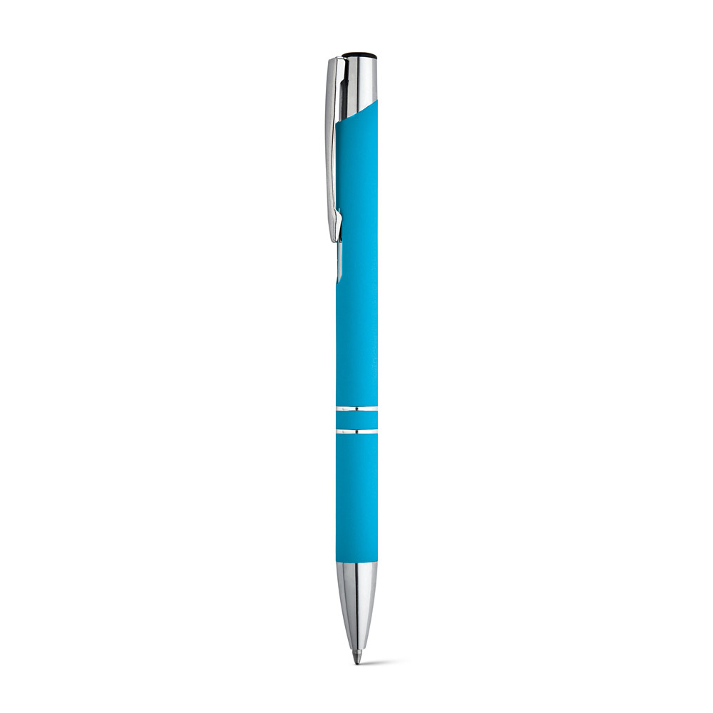 hi!dea 81141 - Stylo en aluminium avec finition en caoutchouc