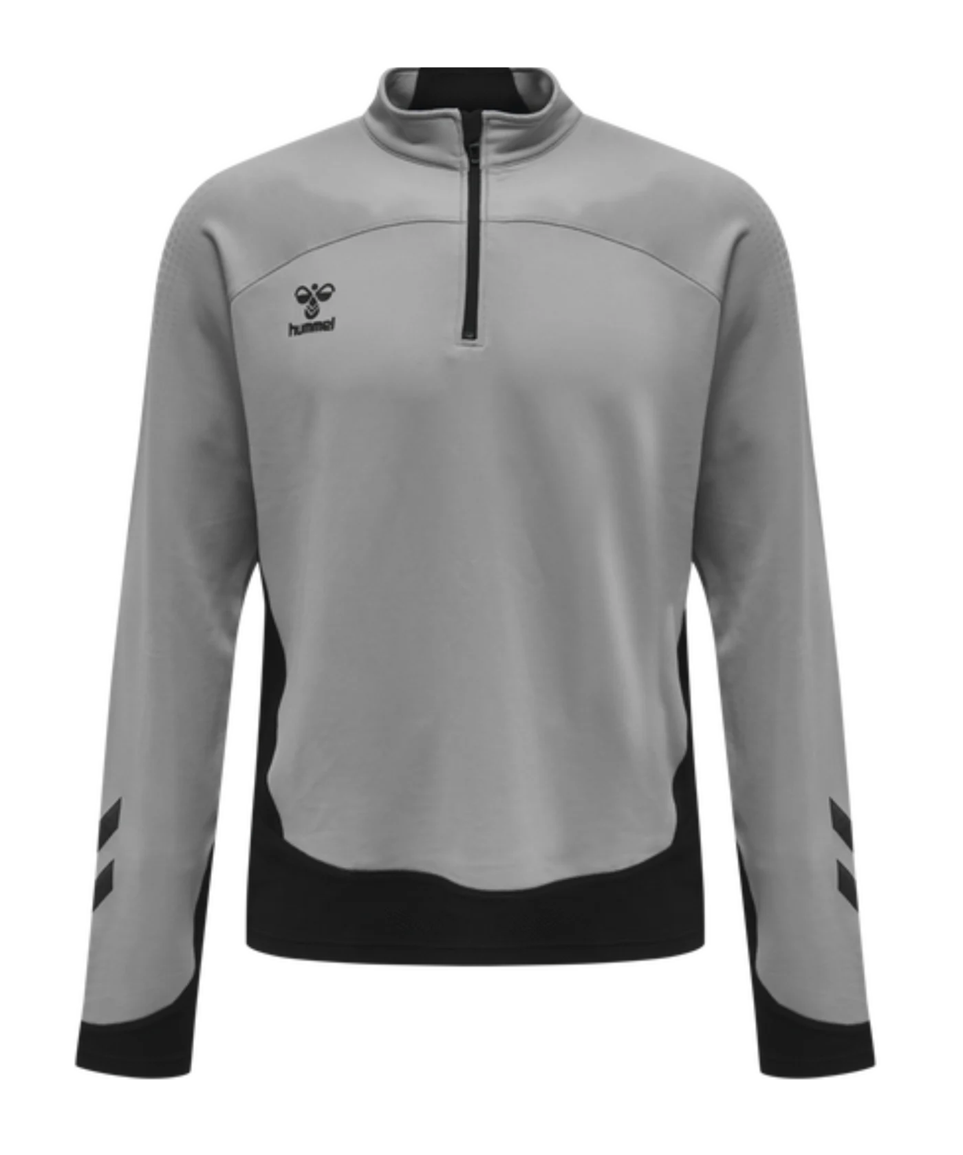 Hummel hmlLEAD HalfZip Sweatshirt Kids Grau F2006