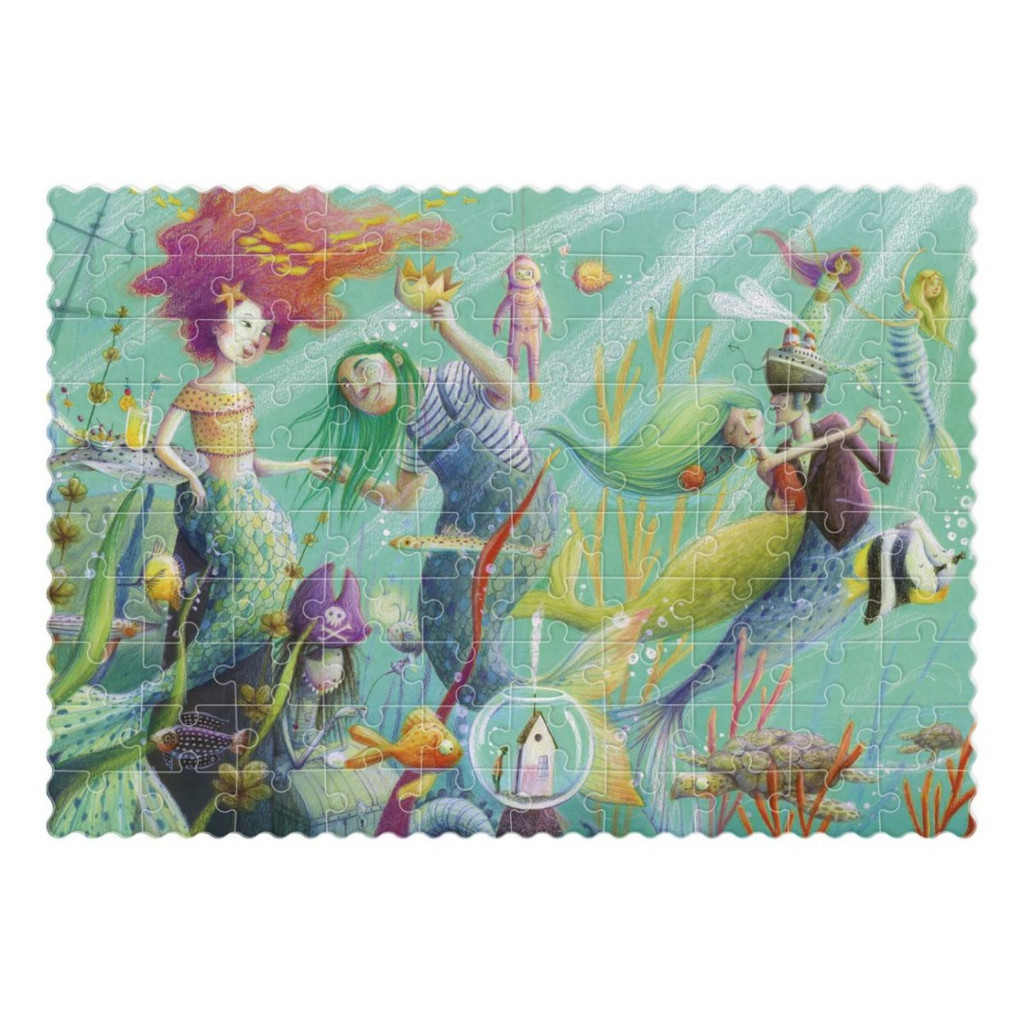 Puzzle - Pocket My Mermaid - 100 Pièces