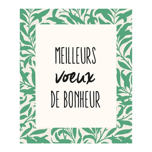Carte Meilleurs vœux de bonheur