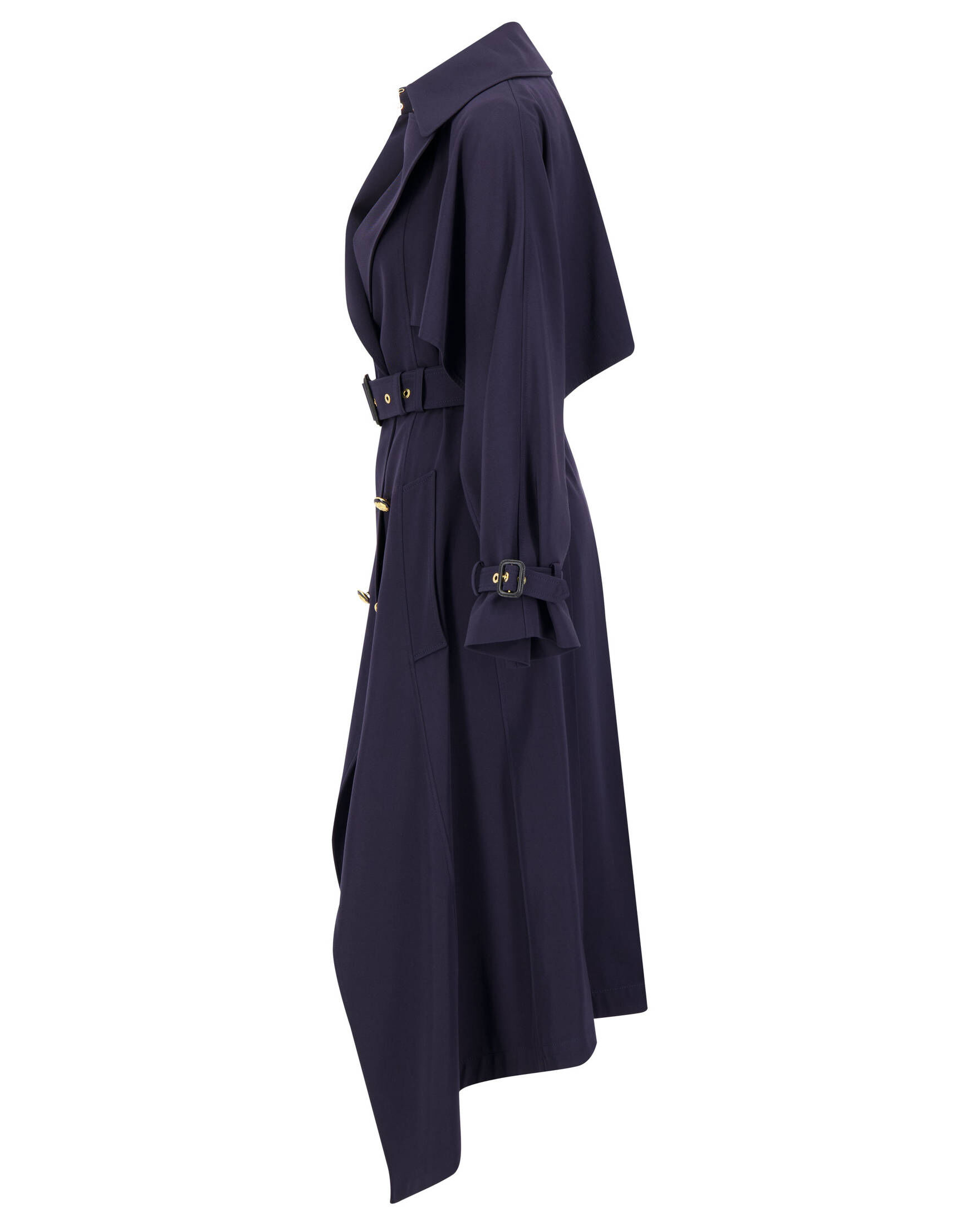 Alexander McQueen| Damen Trenchcoat mit Wolle