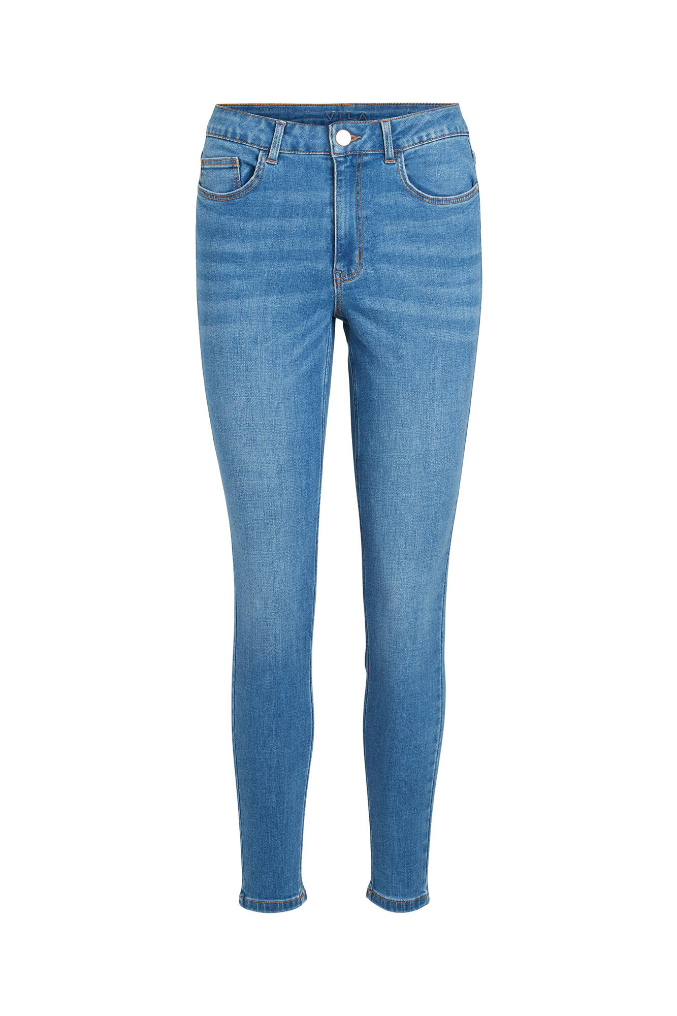 Modelo Sarah Cowboy, corte regular - Azul