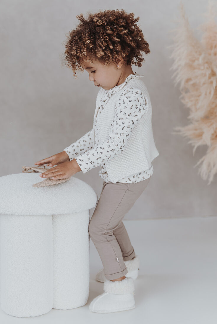 MOODSTREET PETIT bruine moodstreet petit legging mees x michelle bollen