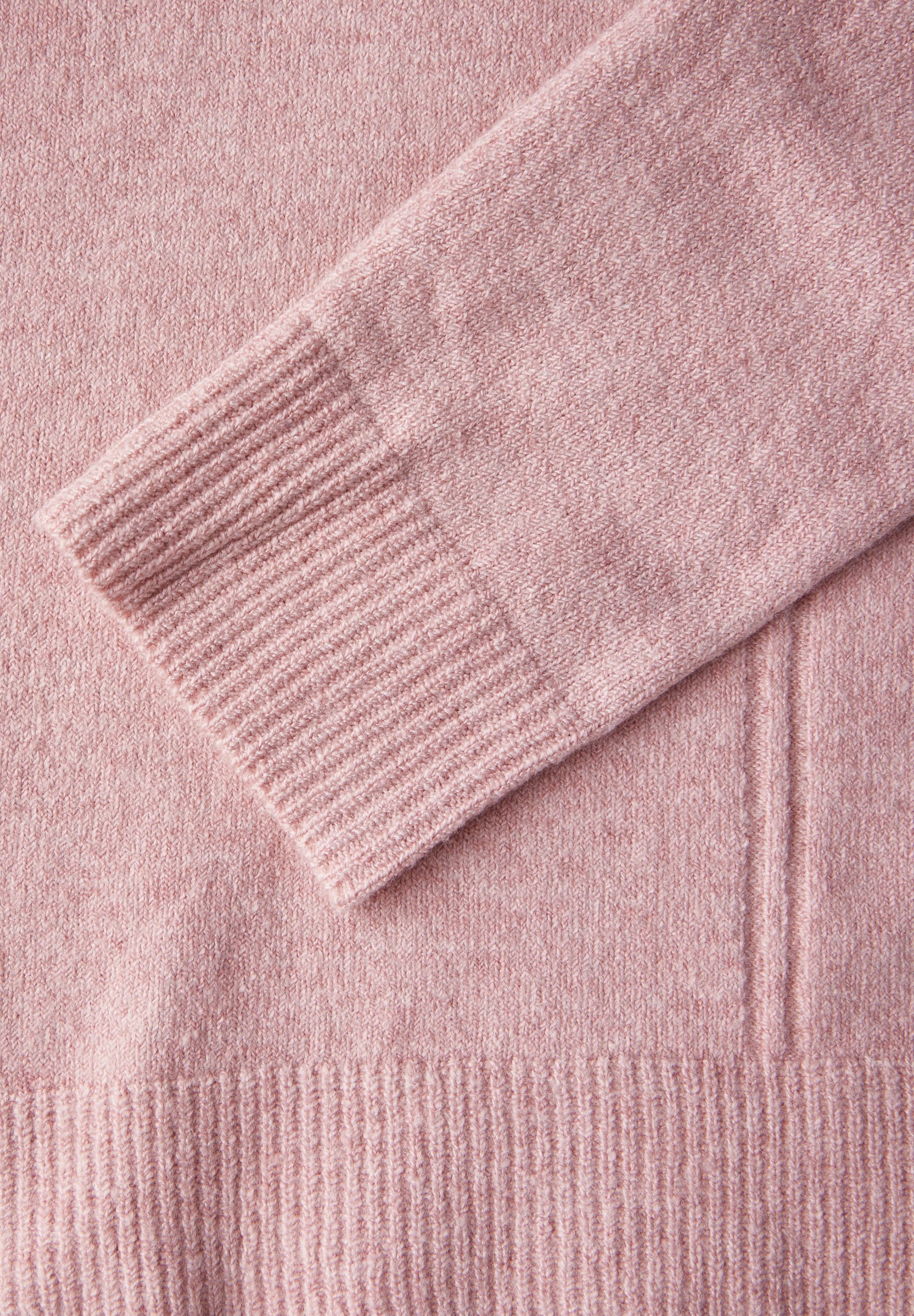 STREET ONE Rollkragenpullover , in melierter Optik