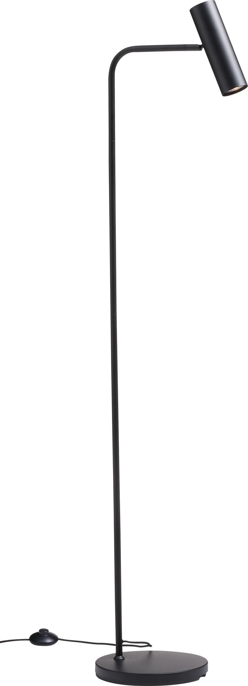LUISA Leseleuchte - Schwarz / B: 25.0 cm x T: 32.5 cm x H: 144.2 cm