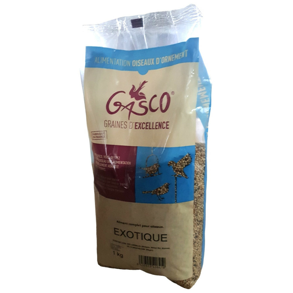 Graines pour oiseaux exotiques 1 kg