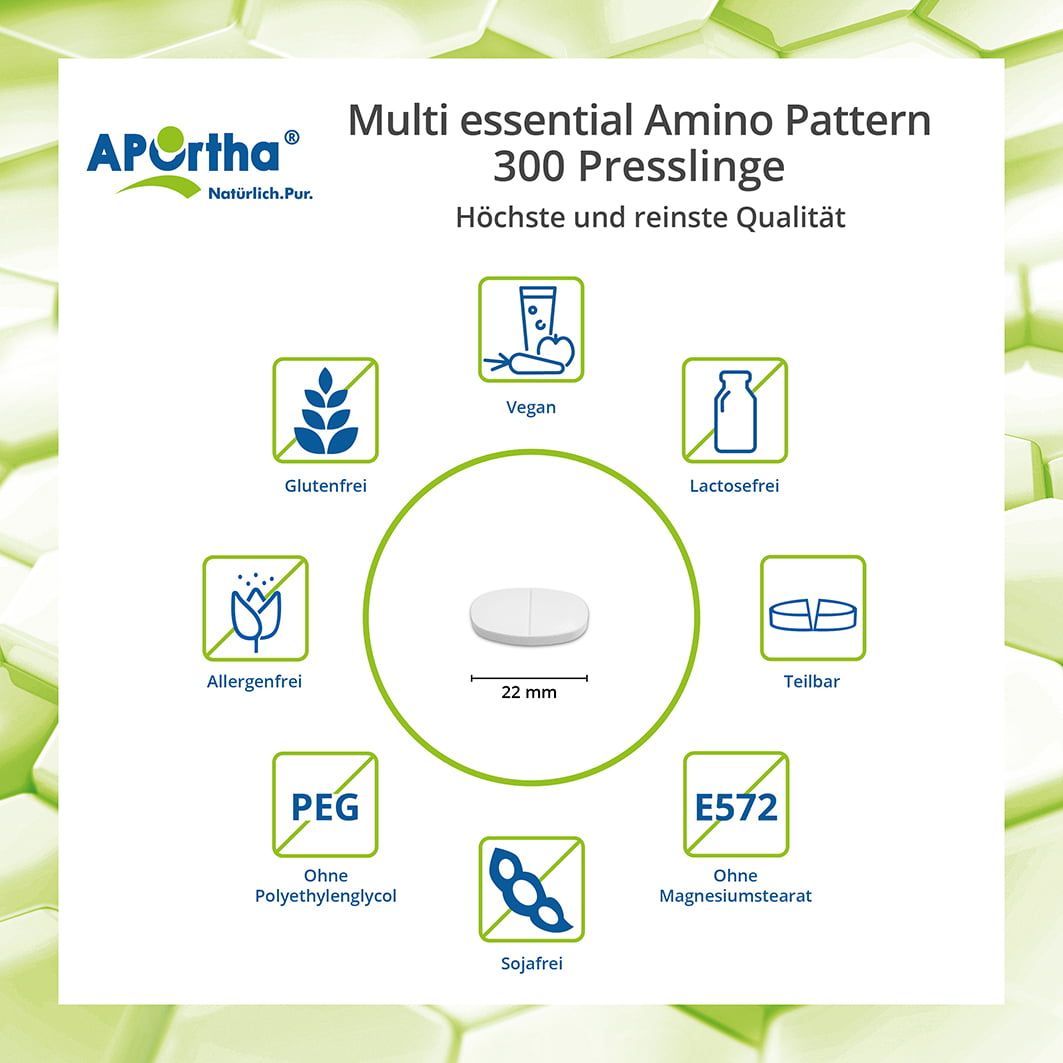 APOrtha® Multi essential Amino Pattern - Aminosäuren-Presslinge