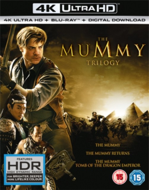 The Mummy - Mumien 1-3 collection (3 disc 4K Ultra HD + 3 disc Blu-ray)
