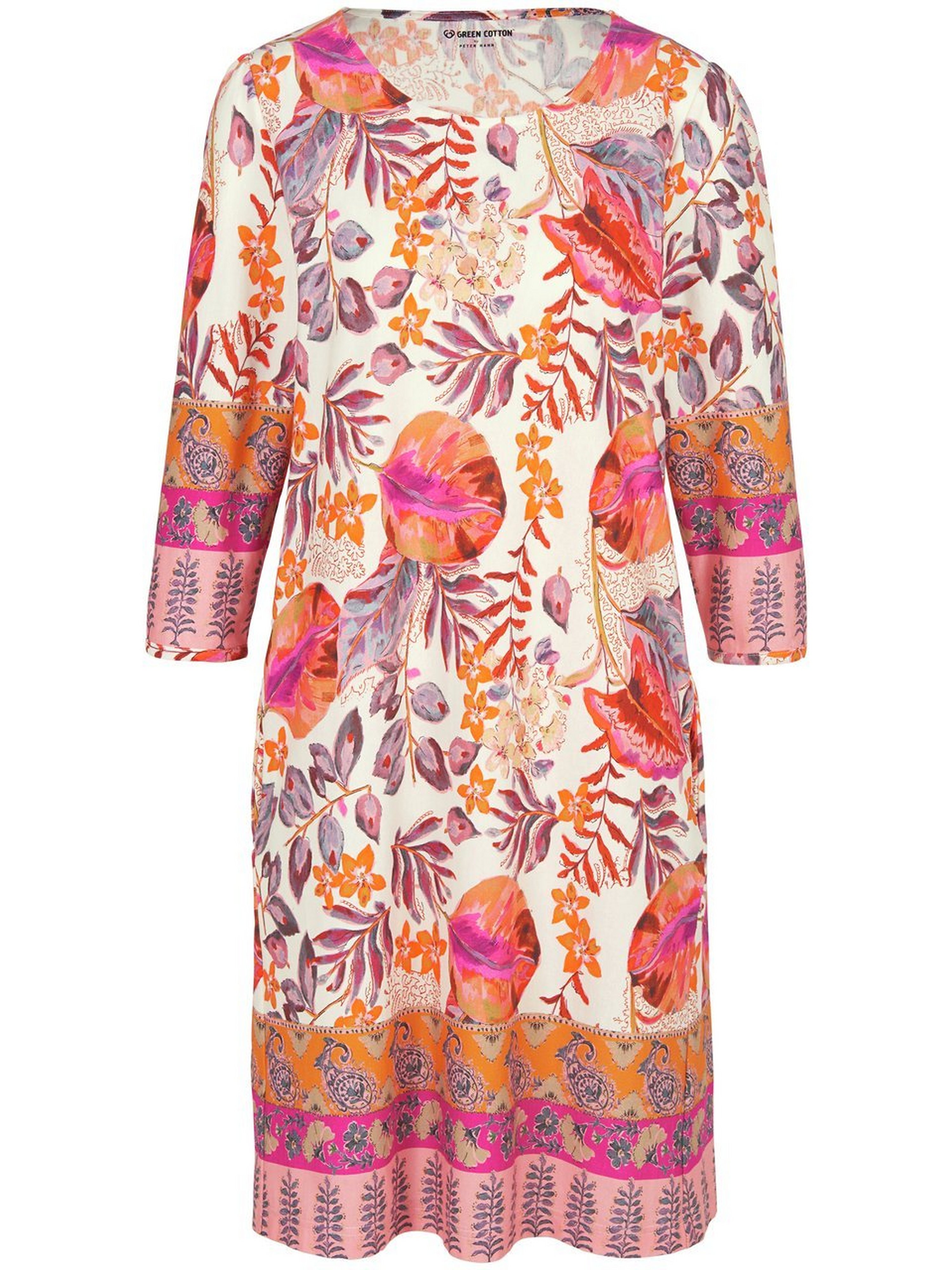 Jerseykleid mit 3/4-Arm