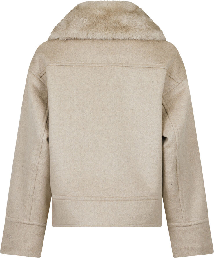 Neo Noir Pitti Wool Jacket Sand