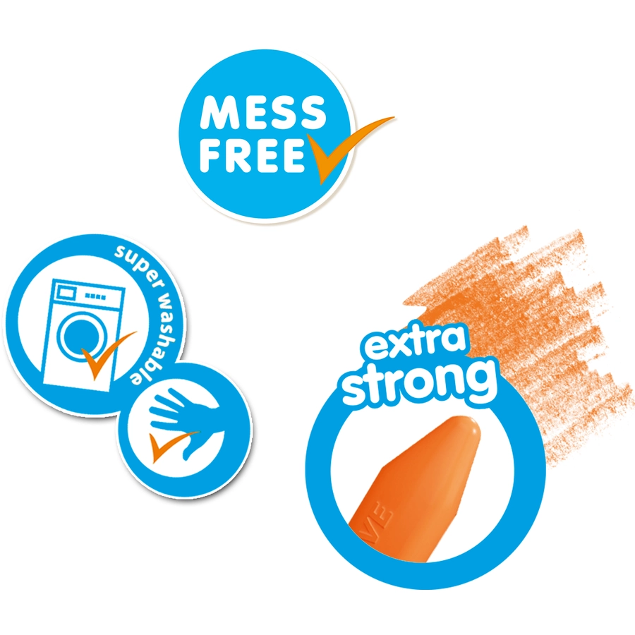 SES Creative® Meine ersten Wachsmalstifte