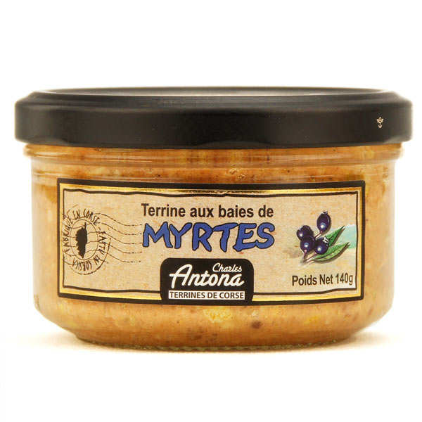Terrine de porc aux baies de myrtes - spécialité Corse