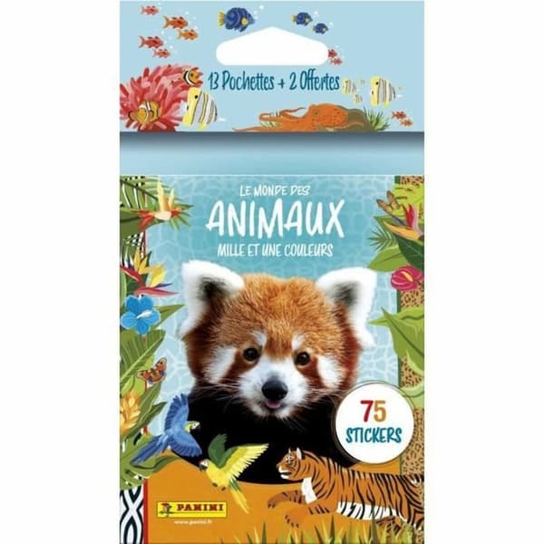 Klistremerkealbum Panini Animaux
