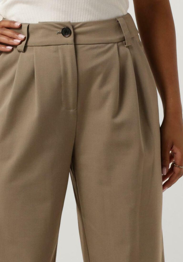 MODSTR\u00D6M beige modstr&ouml;m pantalon ankermd wide pants