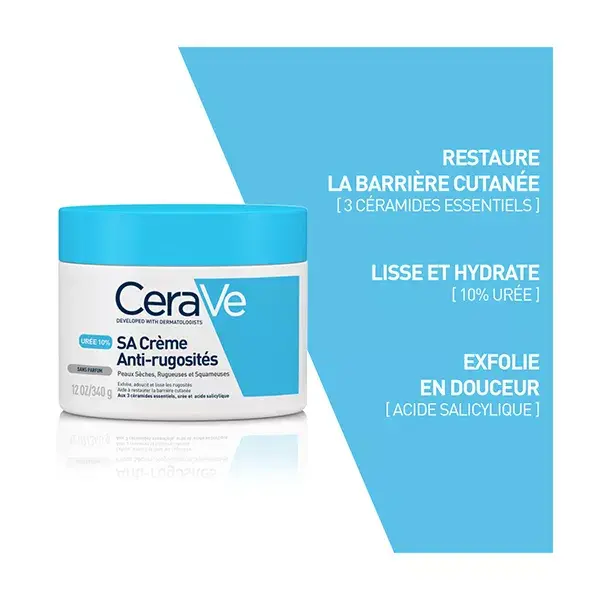 Creme Anti-Agressividade CeraVe SA, pote de 340g