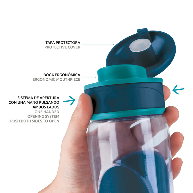 Quokka - Trinkflasche Splash - Azurite - 730 ml