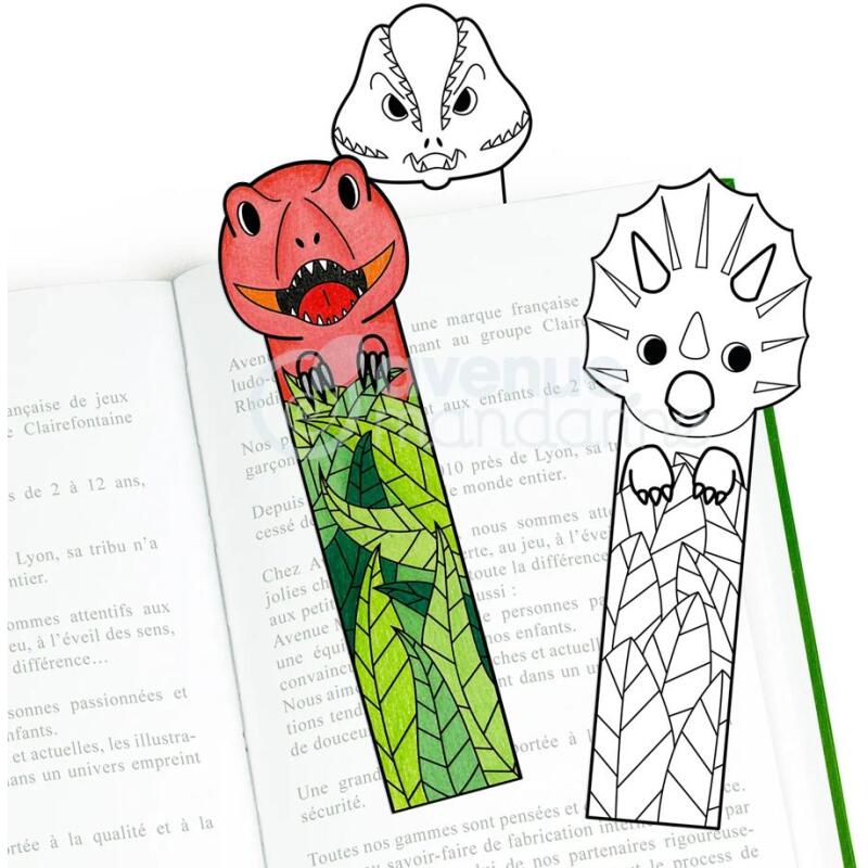Graffy Bookmark, Dinosaures