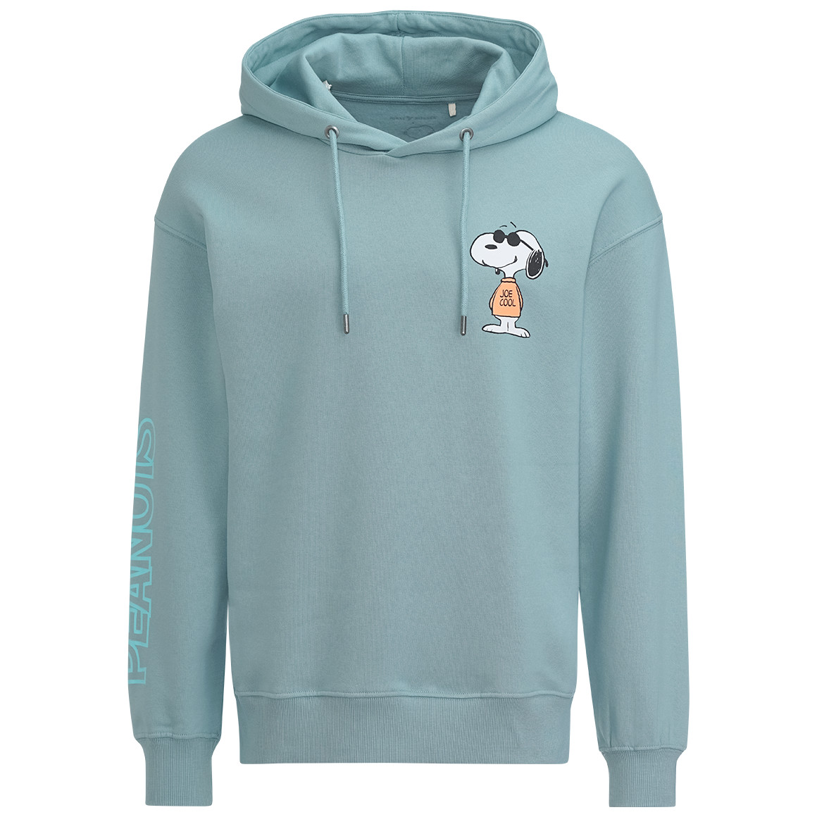 Jonas Nielsen Peanuts Hoodie mit Print hellblau
