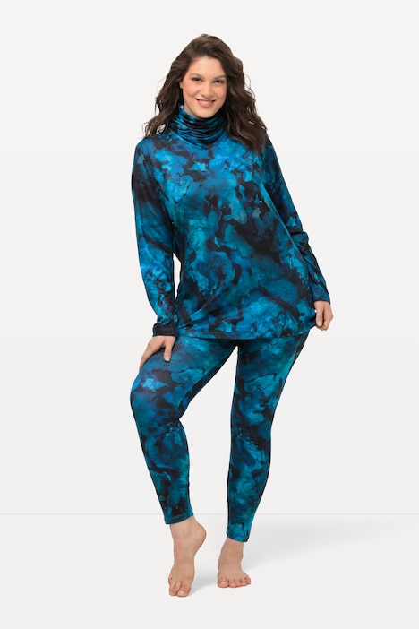Ski-Funktionsleggings, schnelltrocknend, recycelt