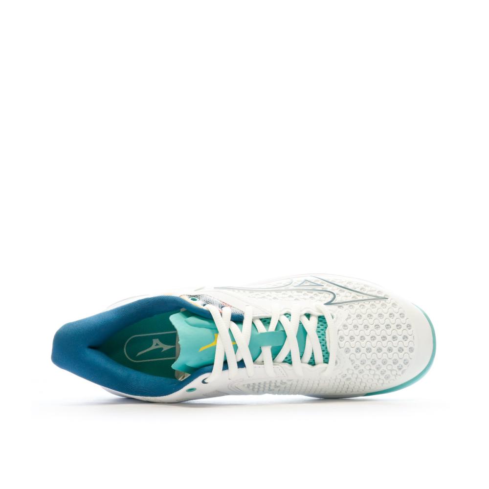 Mizuno Chaussures de tennis Blanches Femme Mizuno Wave Exceed