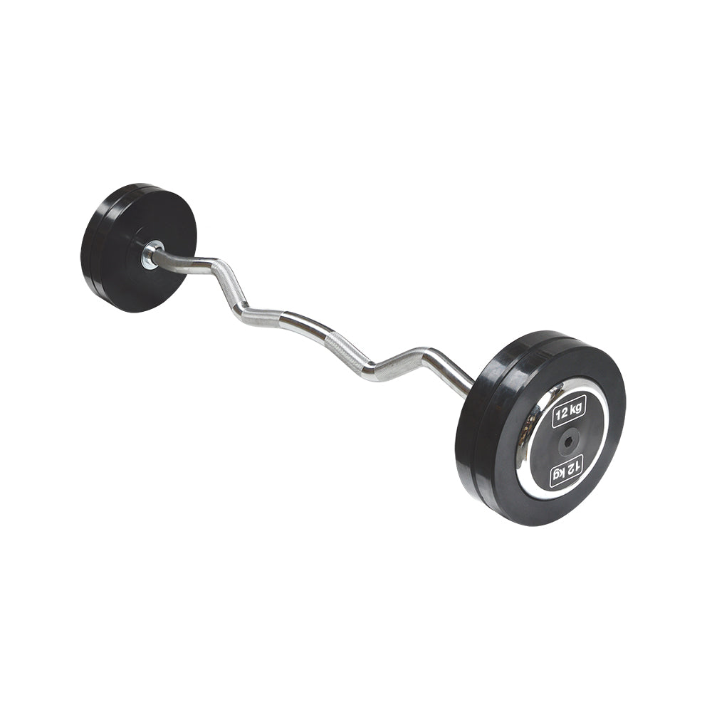BODYSOLID Barre Curl Préchargée