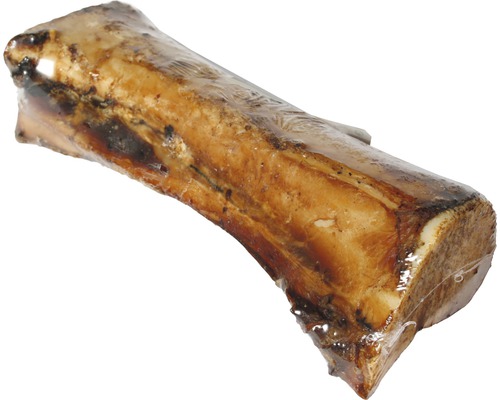 Beeztees gedroogde rundermergpijp hondensnack, 18-20 cm kauwspeeltje