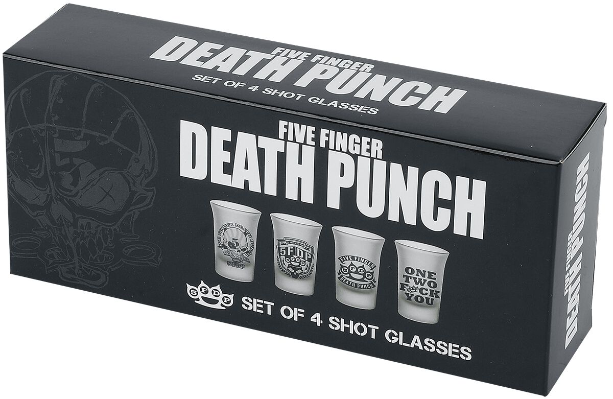 Schnapsglas-Set | Five Finger Death Punch Lot de verres à shots