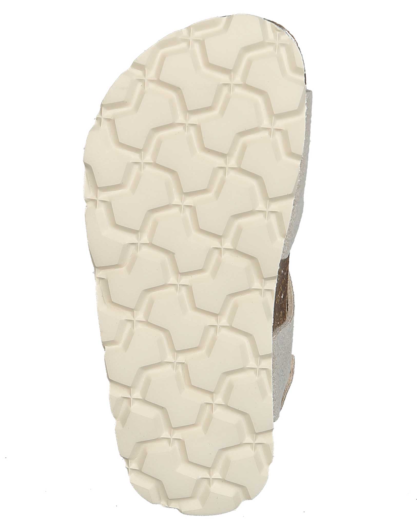 Klett-Sandalen GLITZERBLUME in gold