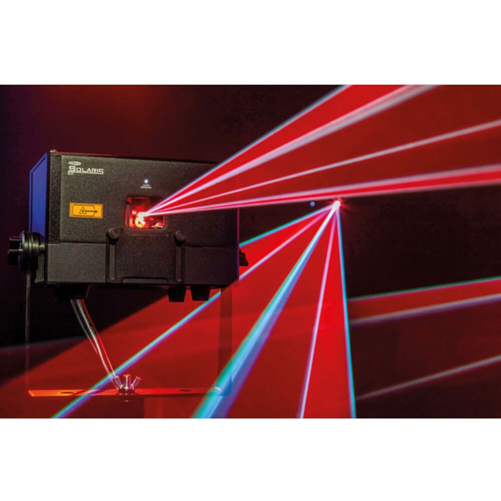 Showtec Solaris 3.0 RGB laser met ILDA