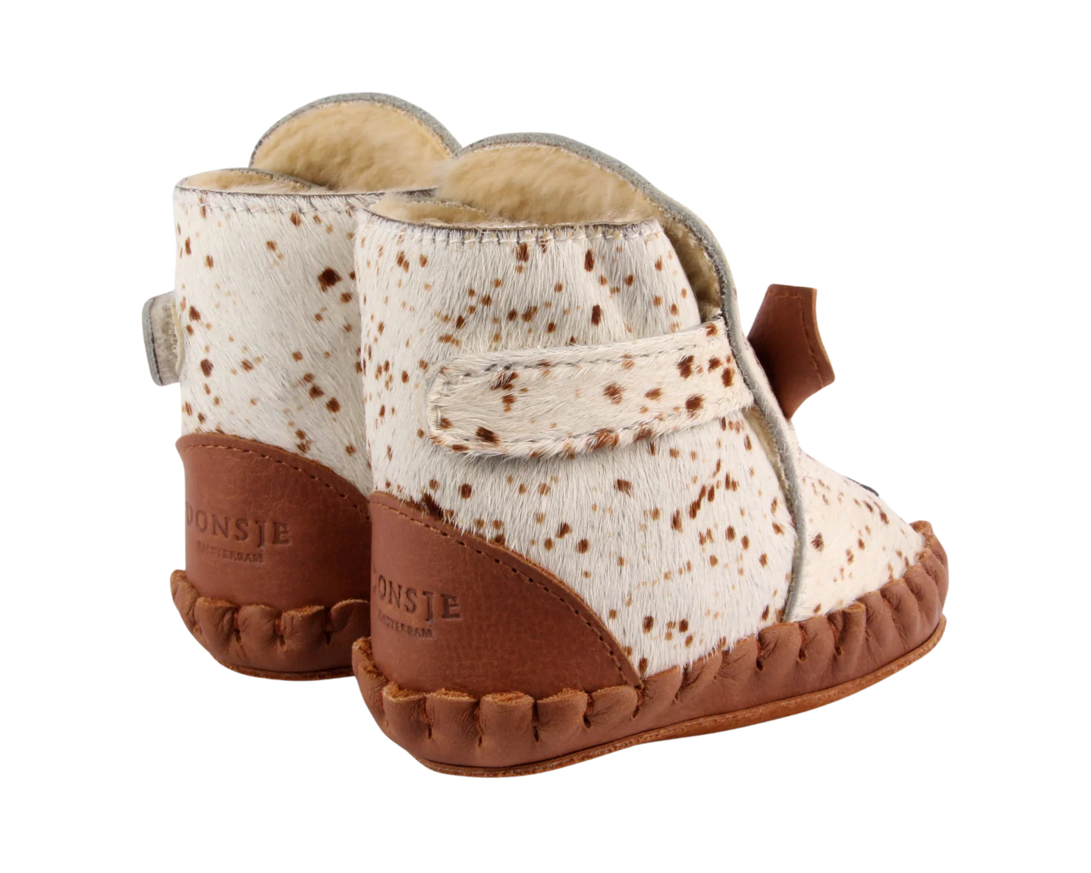 Kapi Exclusive Booties | Bambi | Bambi Spotted Cow Hair