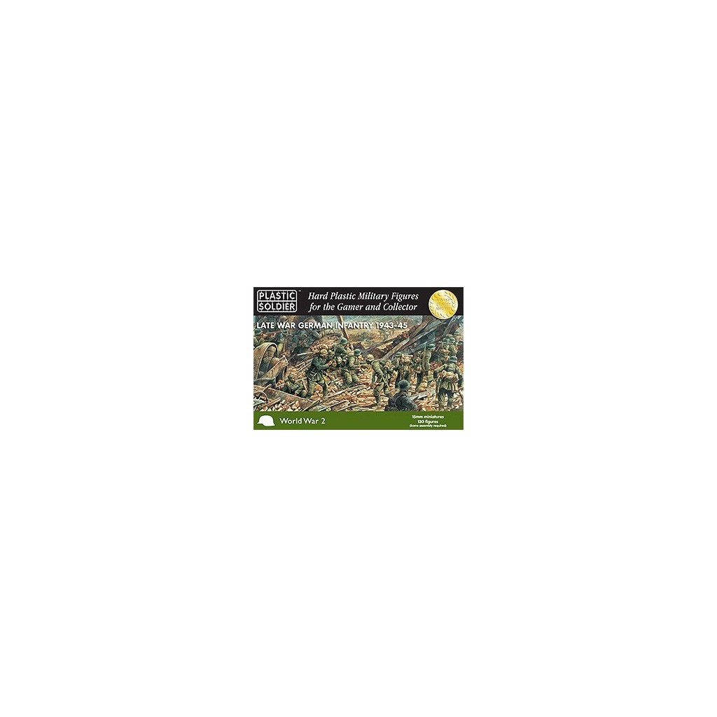 15mm WW2 Late War German Infantry 1943-45