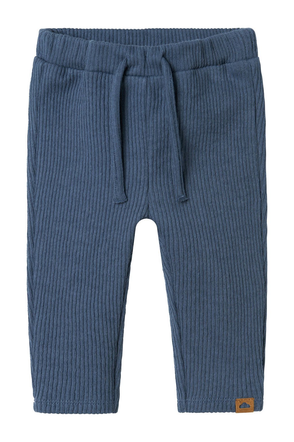 NAME IT baby broek NBMOLEIF blauw