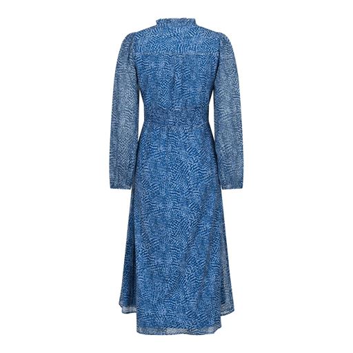 Neo Noir Nimes Graphic Mood Kjole, Blue, 36