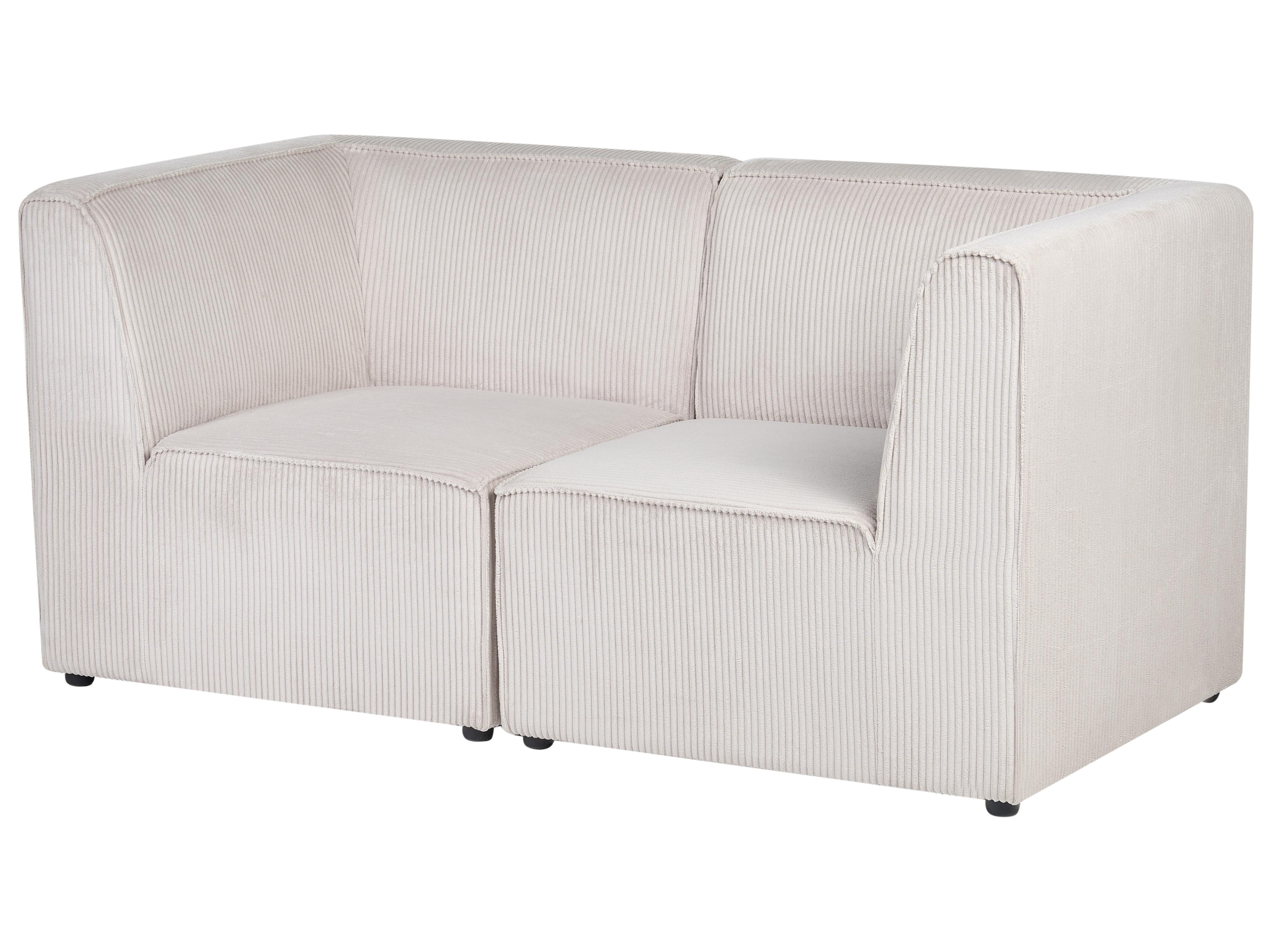 Modulaire bank 2-zits LEMVIG Corduroy Beige