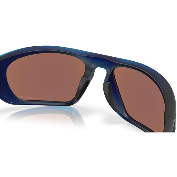 Lunette vélo OAKLEY LATERALIS MATTE TRANS BLUE/PRIZM DEEP WATER POLAR