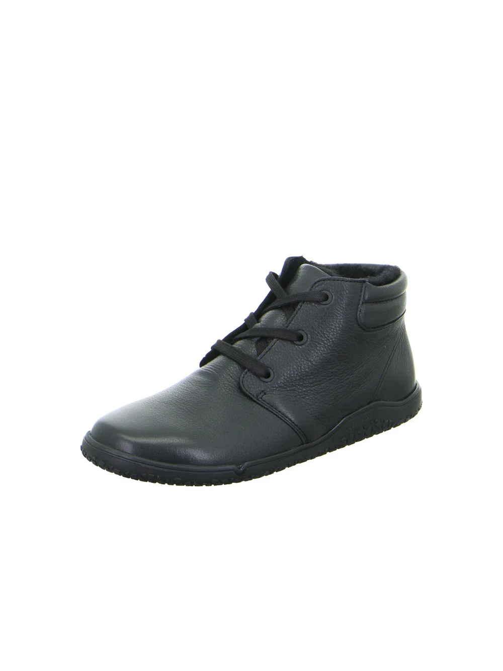 Schnürstiefelette Nature schwarz