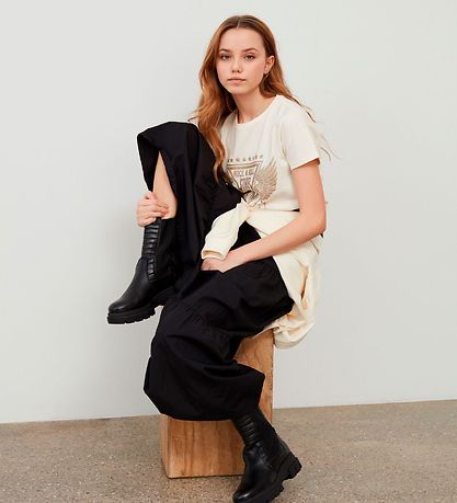 Petit by Sofie Schnoor T-Shirt - Felina - Off White m. Print