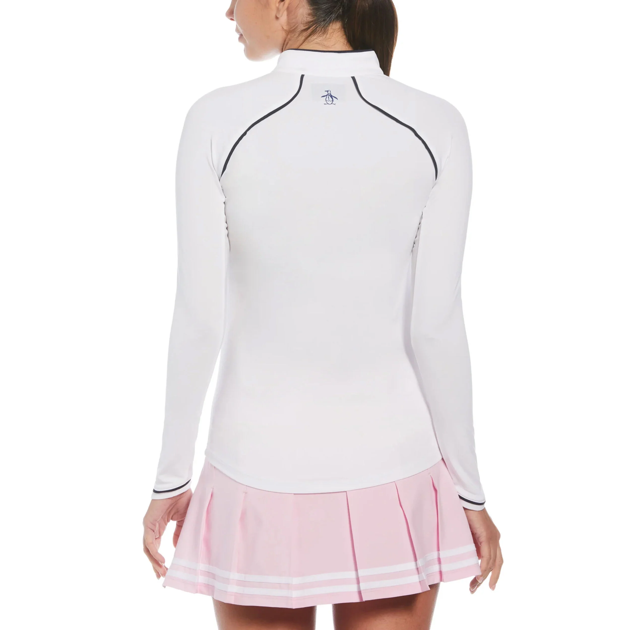 Original Penguin Solid Sun Protection Veste De Survêtement Femmes - Blanc