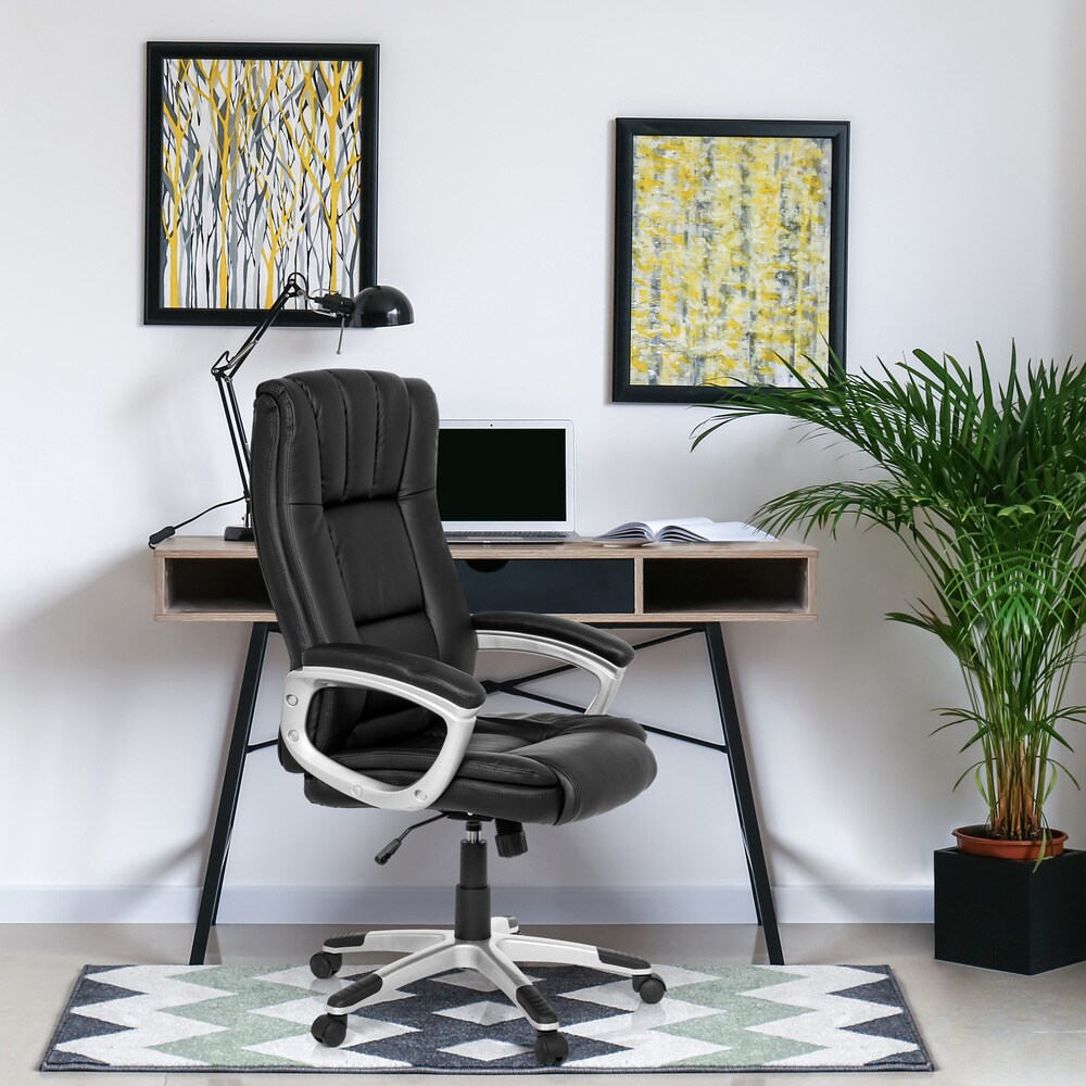 Home Office Bürostuhl RELAX CL150 Kunstleder mit Armlehnen MyBuero