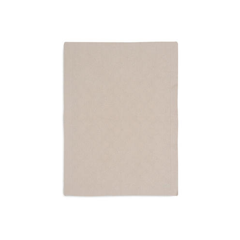Couverture berceau Check knit - Oatmeal - JOLLEIN