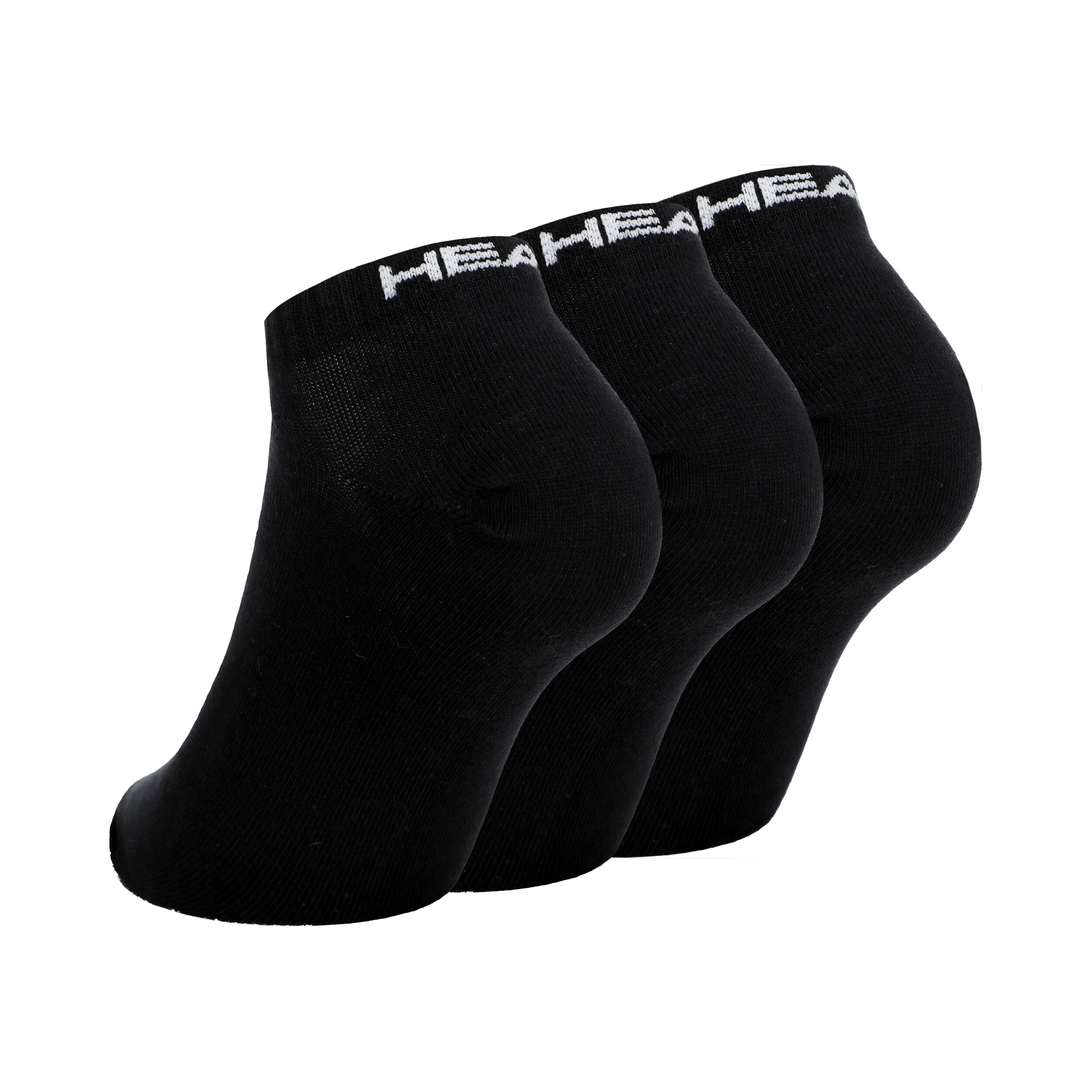 HEAD Sneaker Chaussettes De Tennis Pack De 3 - Noir
